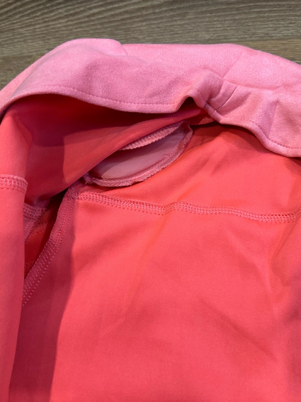 Women's Pink Fringe Faux Suede Jacket - Picture 9 of 9